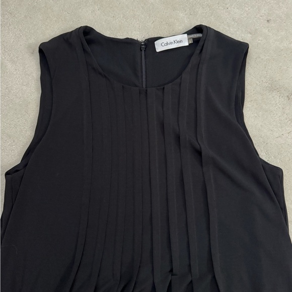 Calvin Klein Women’s Pleated Front Sleeveless Dress - Picture 5 of 5